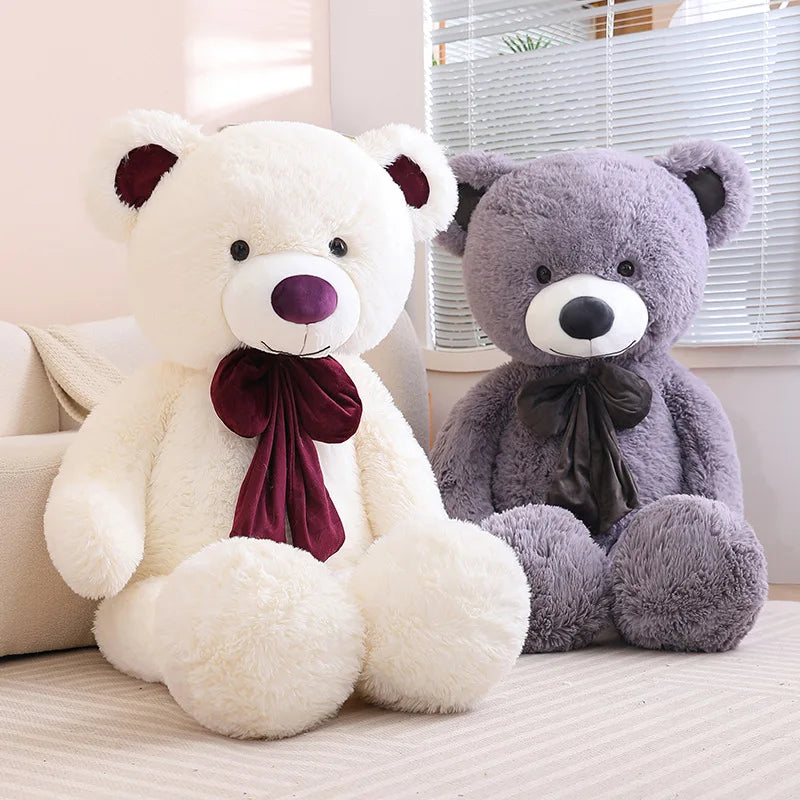 Giant Size American Teddy Bear Plush Toy Big Stuffed Animals Dolls Birthday Valentines Day Gift Soft Pillow for Grilfriend Girl