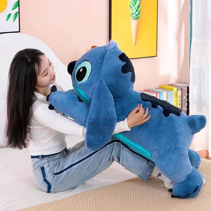 40-60cm Kawaii Lilo & Stitch Big Size Stuffed Animals Big Plush Toy Pillow Anime Stitch Doll Cute For Girls Birthday Gifts