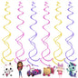 Gabby Dollhouse Cats Birthday Party Supplies Disposable Tableware Plates Cup Napkin Banner Tablecloth Cake Decoration Kids Gifts