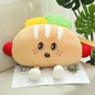 Chips Chicken Leg Fries Food Pillow Pizza Snack Plush Toy Bed Soft Doll Cusion Creactive Valentine's Day Birthday Gift Plushie