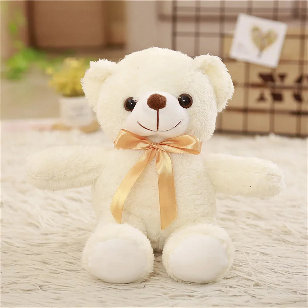 New  Bear Plush Toy Lovely Bear Stuffed Soft Animal Dolls Kids Toy Wedding Birthday Gift For Girlfriend Lover