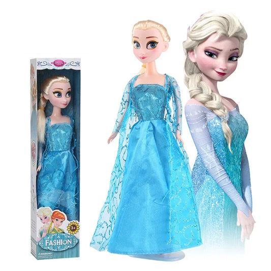 Anna And Elsa Princess Dolls Set - 30cm Figures in Original Box Children's Toy Gift for Girls Christmas Collection