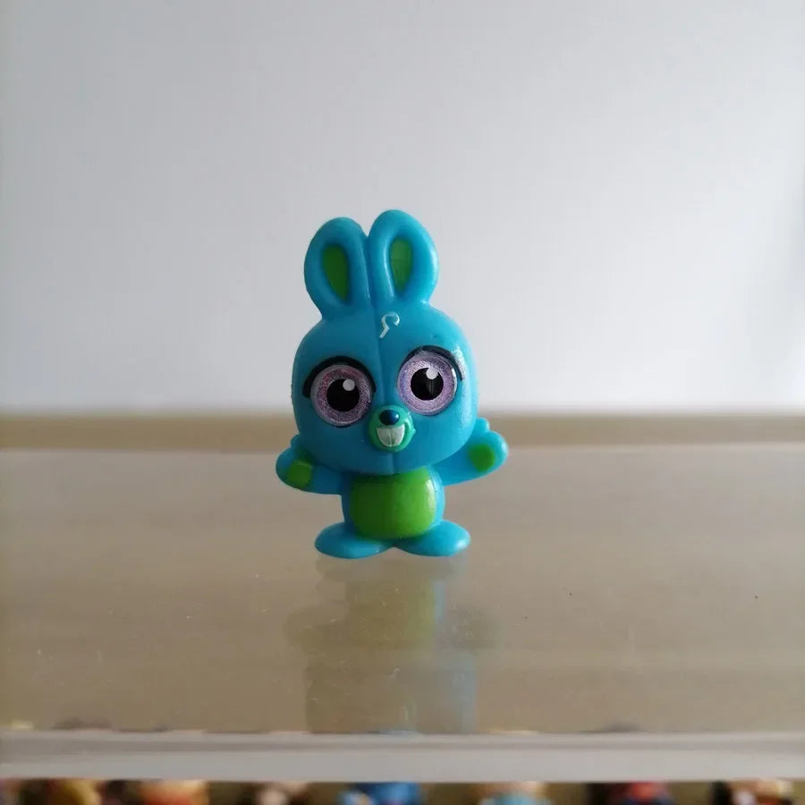 Disney Doorables Action Figures Mickey Minnie Forky Desktop Decoratoion Kawaii Big Eyed Doll Cartoon Model Toys Kids Gifts