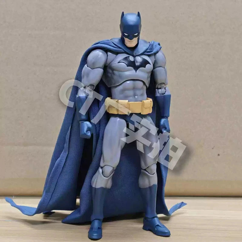 CT Toys Batman Hush Blue Version Mafex 105 Black Version Dc Bat Man Anime Action Figure Figurine Model Doll Customized Gift Toys
