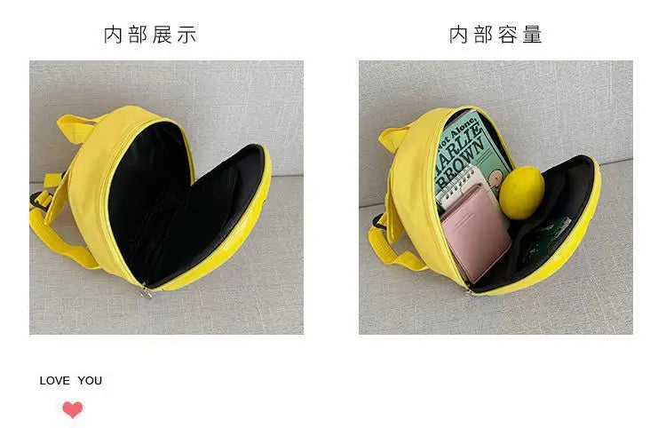 Disney Mickey Mouse Children's Kindergarten Backpack Boys Girls Baby Backpack Mini Cartoon Eggshell Backpack Kids Backpack