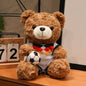 16/23CM Plush Football bear Player Toys Plushie Commemorative Mascot Bear Plush Doll National team Cubs Doll Competition Gifts