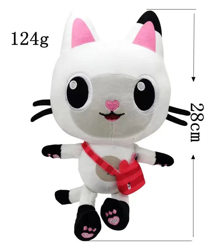 Gabby Dollhouse Cats Birthday Party Supplies Disposable Tableware Plates Cup Napkin Banner Tablecloth Cake Decoration Kids Gifts