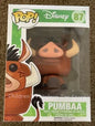 Funko Pop New Disney Lion Mufasa #495 Simba #496 Luau Pumbaa #498 Bambi #94 Thumper #95 Flower #96 Figure Model Toys for Gift