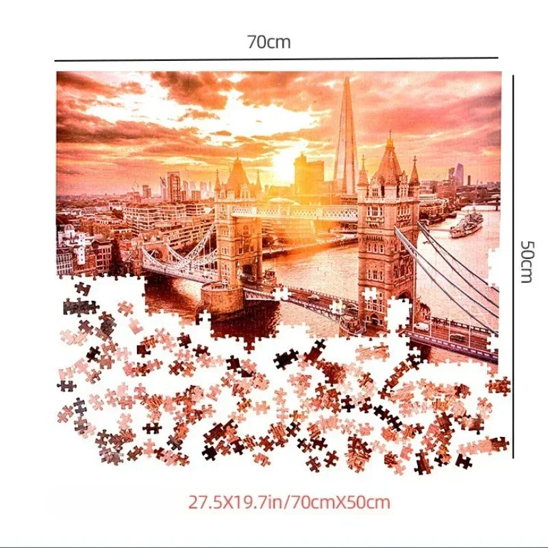 1000 Piece Puzzle for Adults Challenging Decompression Creative Home Decoration Gift All Special Occasions