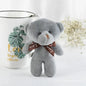 Plush Bear Keychain Soft Stuffed