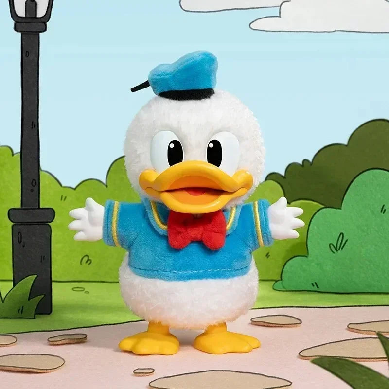 POP MART Mickey Family Cute Together Keychain Series Blind Box Mystery Box Original Toy Doll Cute Anime Figure Desktop Ornament