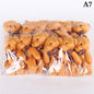 12/10Pcs/Lot Soft Stuffed Bear Plush Toys Mini Teddy Bear Dolls Toy Small Gifts Bag Pendant Teddy Doll