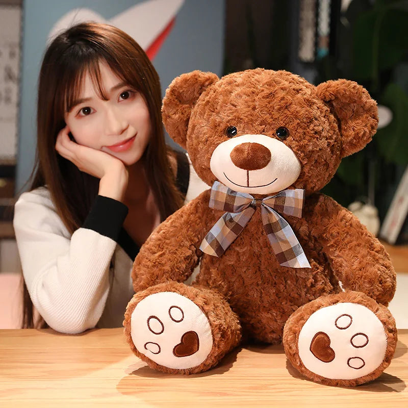 High Quality Toy Cute Cartoon Big Teddy Bear Plush Toys 35/50/65cm Stuffed Plush Animals Bear Doll Birthday Gift For Children