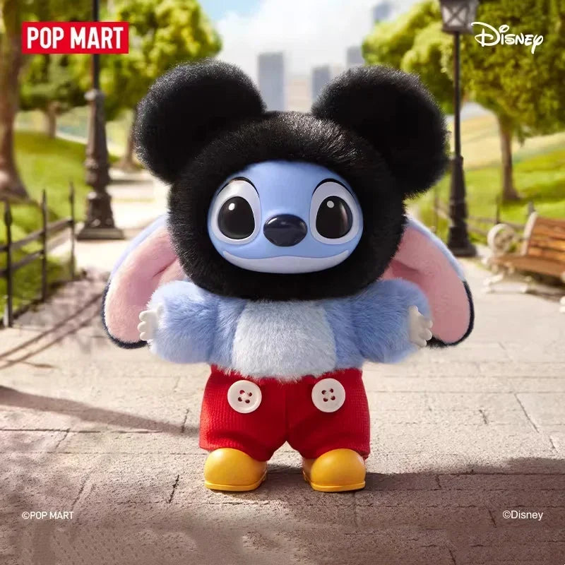 POP MART Disney Stitch Adventure Series Vinyl Plush Trendy Blind Random Box Toys Mystery Box Guess Bag Action Figure Gift