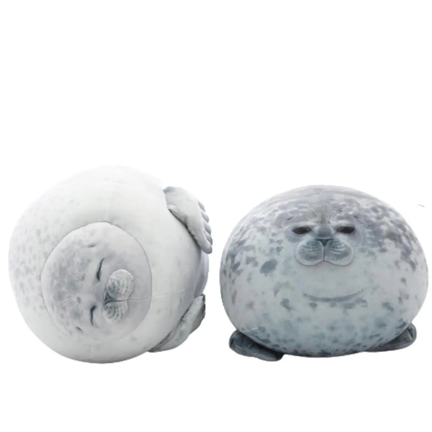 20CM Seal Pillow 3D Novelty Seal Doll Aquarium Plush Stuffed Toy Baby Sleeping Throw Pillow Gifts for Kids Birthday Party