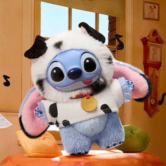 POP MART Disney Stitch Adventure Series Vinyl Plush Trendy Blind Random Box Toys Mystery Box Guess Bag Action Figure Gift