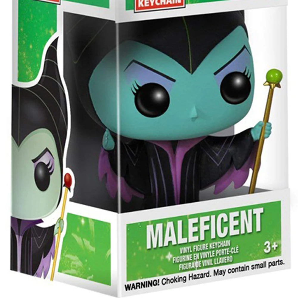 Disney Princess Pocket Keychain Maleficent Figure Model Toy
