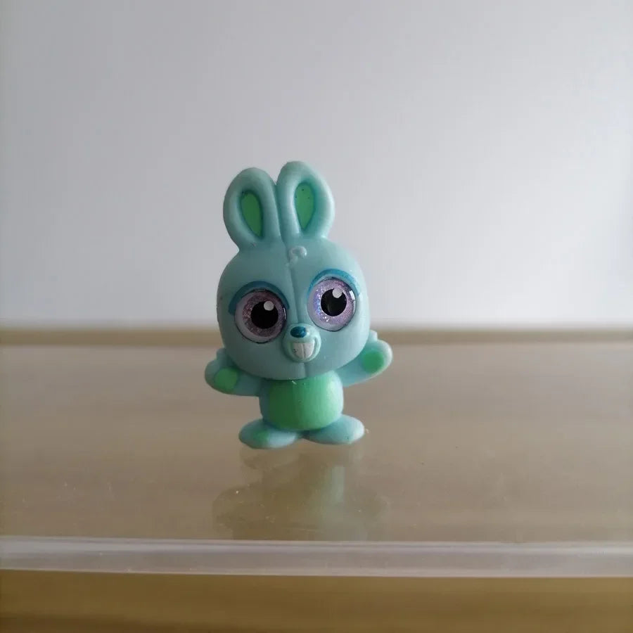 Disney Doorables Action Figures Mickey Minnie Forky Desktop Decoratoion Kawaii Big Eyed Doll Cartoon Model Toys Kids Gifts