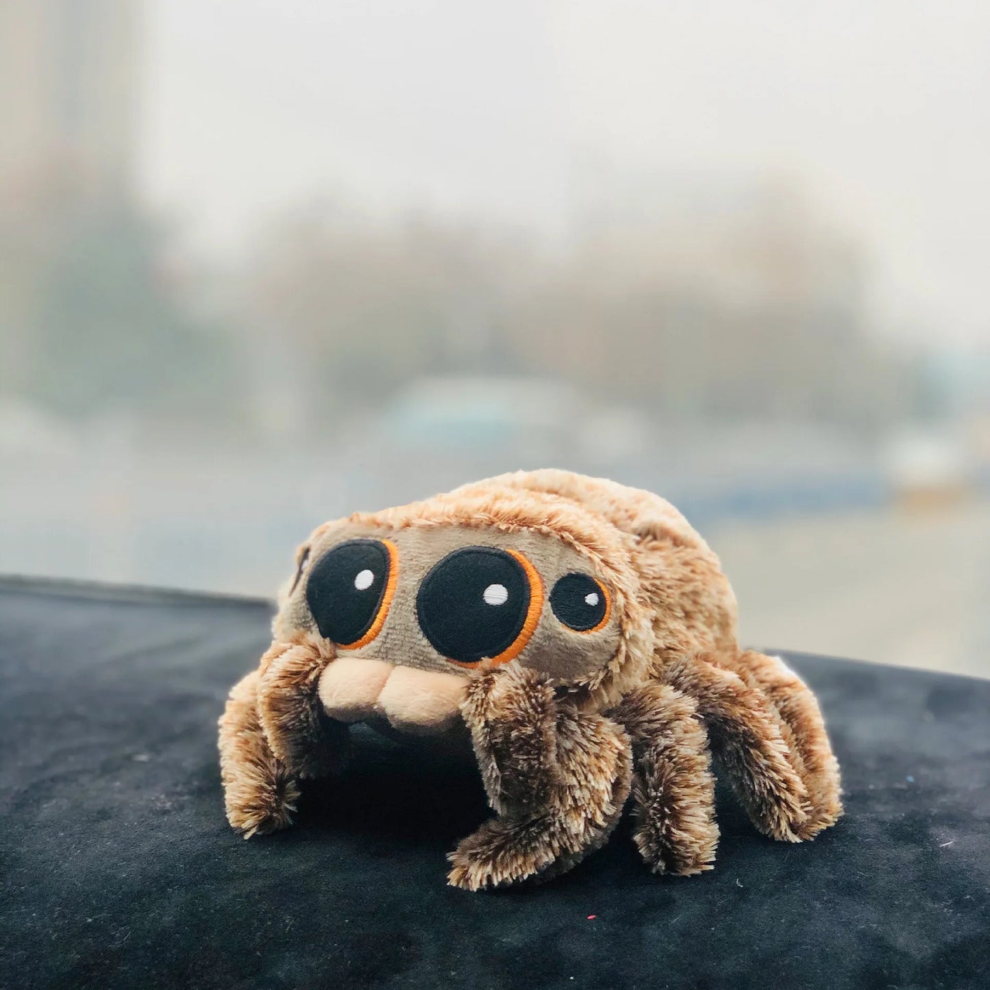 Stuffed Soft Animals Plushies Spider Toy Black Little Lucas Simulated Pillow Doll Anime Game Room Pillow Decora Kid Gift