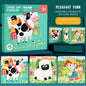 New Kids Magnetic Puzzle Games - Quiet Cartoon Animal Jigsaw Book Montessori Baby Educational Toy Early Learning Children's Gift