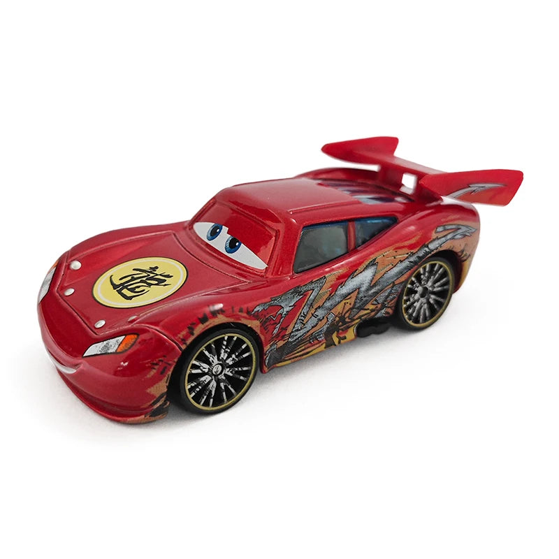 Disney Pixar Car Lightning McQueen mini Dr. Damage Arvy Mater Sarge Sherlff Luigi Alloy Diecast Car Toy Children's Birthday Gift