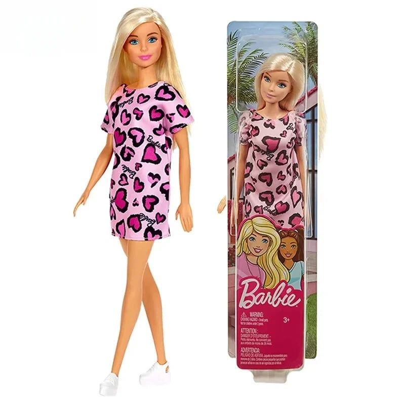 Genuine Barbie Dolls Fashionista Variety Style Fashion Girls Accessories Doll for Girl Kids Toys for Children House Brinquedos