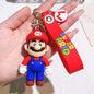Super Mariod Keychain Mariod Bros Luigi Toad Yoshi Bowser Action Figure Model PVC Cartoon Bag Doll Toys Gift Y2k Fashion
