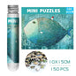 150PCS/Set Creative Oil Painting Jigsaw Puzzles Gifts Mini Puzzle Game Test Tube Decompression Game Adult Children
