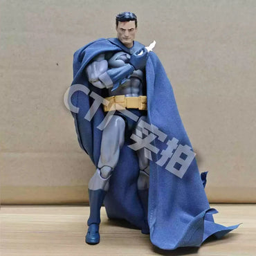 CT Toys Batman Hush Blue Version Mafex 105 Black Version Dc Bat Man Anime Action Figure Figurine Model Doll Customized Gift Toys