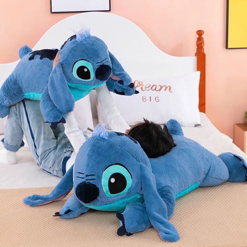 40-60cm Kawaii Lilo & Stitch Big Size Stuffed Animals Big Plush Toy Pillow Anime Stitch Doll Cute For Girls Birthday Gifts