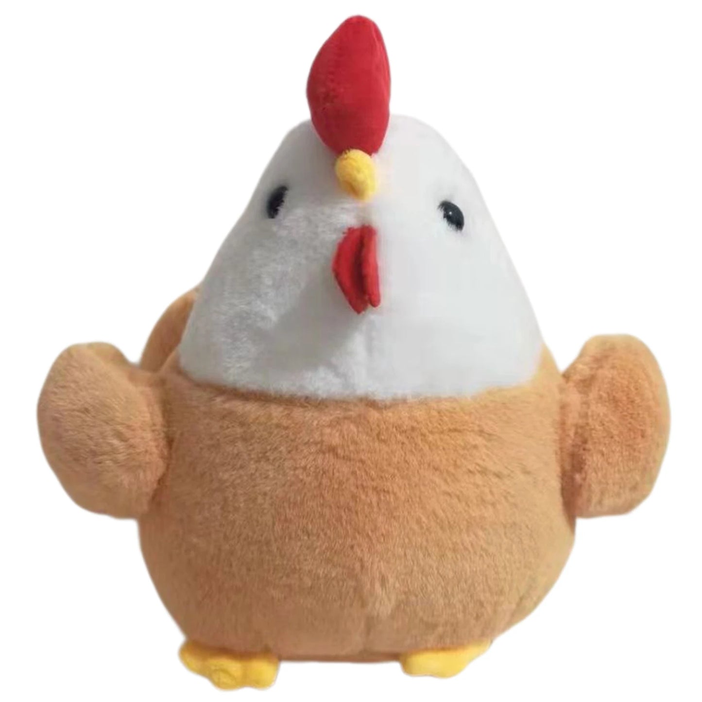 Chicken Plush Toy Soft Fluffy Chicken Stuffed Animal Super Soft Hugging Cuddly Doll Pillow For Room Decor Present For Friends