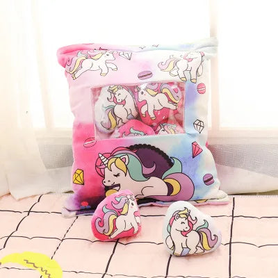 Cartoon a bag of snacks doll throw pillow Internet celebrity ins snack bag plush toy creative office pillow Lovely holiday gift