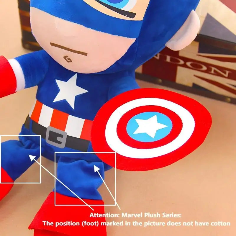 Man Spidermaned Plush Toys Movie Dolls Marvel Avengers Soft Stuffed Hero Captain America Iron Christmas Gifts for Kids!.