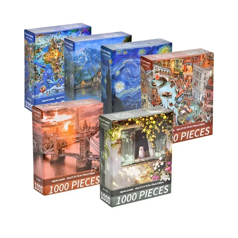 1000 Piece Puzzle for Adults Challenging Decompression Creative Home Decoration Gift All Special Occasions