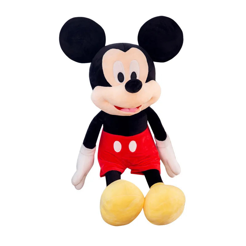 Disney Mickey Mouse Minnie Mouse Soft Plush Toys Cartoon Stuffed Dolls Kids Birthday Gifts Wedding Claw Machine Prizes Bed Pals
