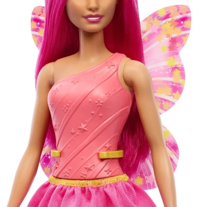 In Stock Genuine Barbie Dreamland Starry Sky Nymph Beautiful Fairy Butterfly Princess Barbie Doll Collectibles Birthday Gift