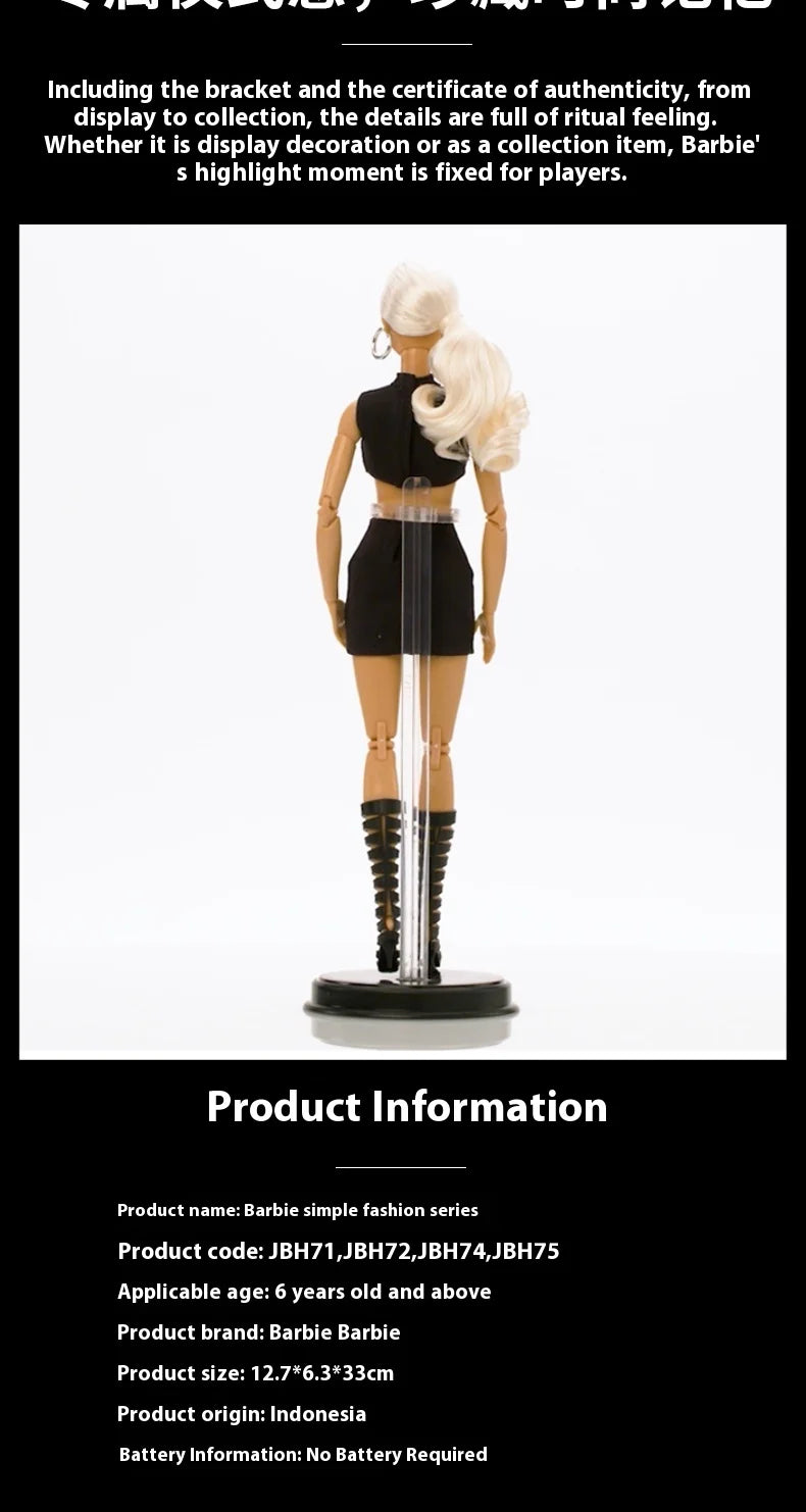 Authentic Barbie Doll Yoga Poses Changeable Styles House Play Doll Multiple Joints Moving Collectible Toy For Kids And Adults