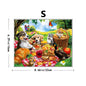 Adults Wooden Animal Puzzle DIY Crafts For Kid Brain Trainer Jigsaw Puzzle Hell Difficulty Family Interactive Game Wooden Puzzle