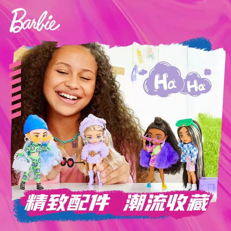 New Barbie trendy series mini dolls with movable joints princess Christmas birthday surprise toys collectible gifts