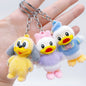 New Disney Cartoon Flock Doll Donald Duck Keychain Mickey & Minnie Kid Toy Cute Bag  Decorate Christmas Party smal gifts