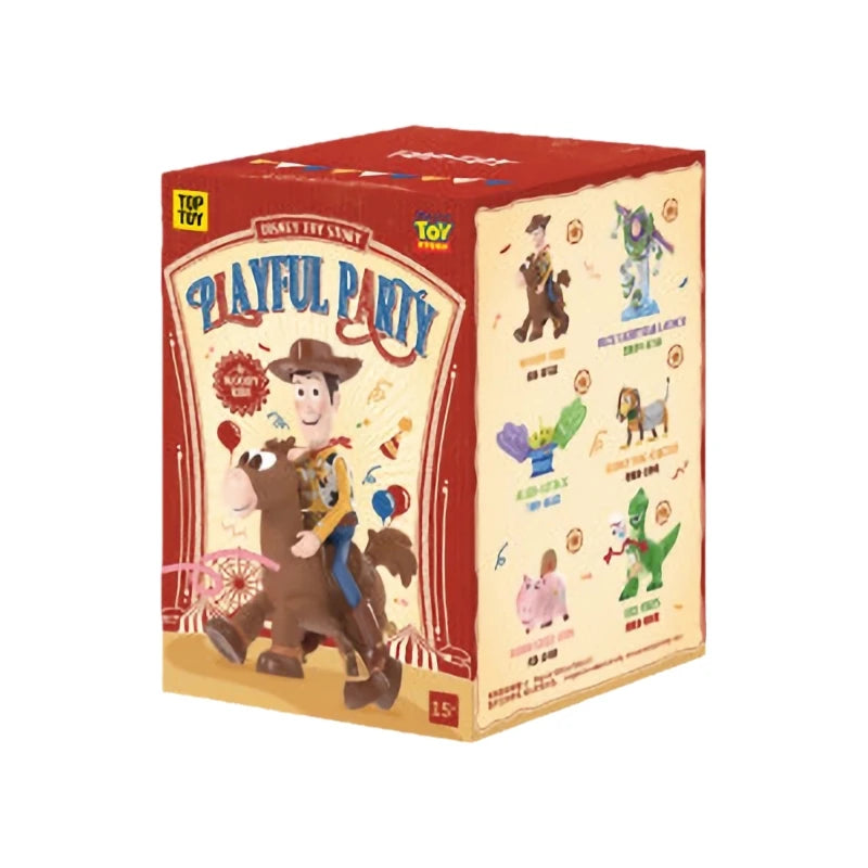 TOP TOY Disney Toy Story Playful Moment Series Blind Box Cute Woody Model Cartoon Decorative Figure Children's Toy Birthday Gift