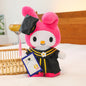 25cm Sanrio Anime Plush Doll Cinnamoroll My Melody Kuromi Hello Kitty Kawaii Soft Stuffed Graduation Gifts
