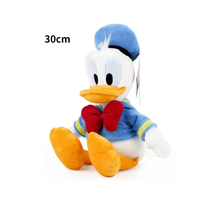 35cm Mickey Mouse Plush Toys Kawaii Anime Mickey Minnie Stuffed Plush Models Decoration Dolls for Kids Birthday Gift