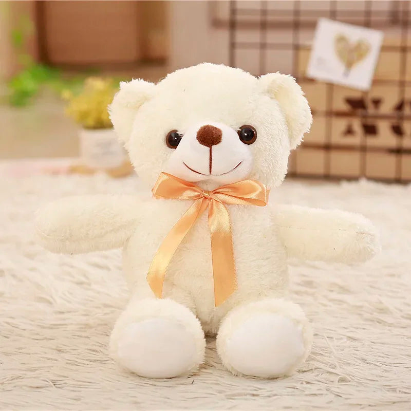 New  Bear Plush Toy Lovely Bear Stuffed Soft Animal Dolls Kids Toy Wedding Birthday Gift For Girlfriend Lover