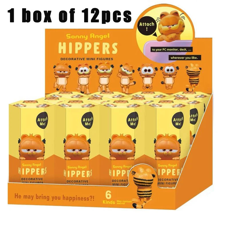 Disney Stitch Garfield Blind Box - Anime Figures Mysterious Surprise Pokemon Party Angel Action Models Birthday Gift