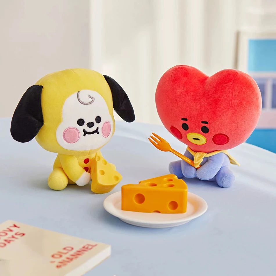 Hot BTed 21Plush Toys Kawaii Mini Keychain Anime Pendant Ornament for Kids 12-22cm Bt Peripherals Soft Stuffed Animals Doll Gift