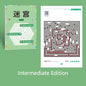 1/4Pcs Children Concentration Maze Training Book Student Thinking Development Attention Game Puzzle Intelligence Development Toy
