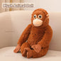 Cute 66cm Gorilla Plush Toy Soft Stuffed Chimpanzee Monkey Animal Bedroom Decor Gift for Kids Room Bed Decor Toys Plush Pillow