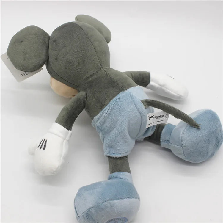 35cm Disney Classic Retro Mickey Mouse And Minnie Mouse Plush Toys Stuffed Soft Doll For Children Birthday Gift