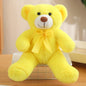 Ribbon Teddy Bear Plush Toy Graduation Gift Gift Doll Hugable Bear Wedding Doll